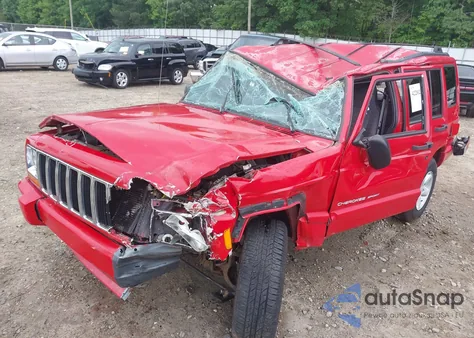 2000 Jeep Cherokee Sport z USA, uszkodzony, nr VIN 1J4FT48S3YL171988